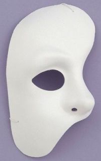 Phantom of The Opera New Costume White Men Mask