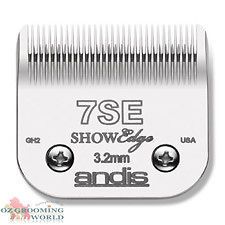 ANDIS ShowEdge Clipper Blade #7SE 3.2mm Dog Grooming Fits WAHL OSTER