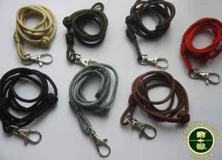 Paracord Neck Lanyard, Ideal for Whistles, Keys, Penknife, Compass