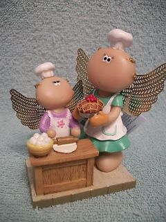 Angel Cheeks Mother And Daughter Baking With Chef Mom Tag & Free Gift