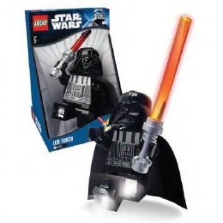 BRAND NEW Star Wars LEGO Darth VADER LED Torch NIGHT LIGHT 4 Kids
