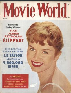 Movie World 3/1960 Annette Funicello LIZ TAYLOR Sandra Dee FABIAN Asa