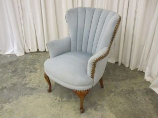 Back Upholstered Chair Queen Anne Legs Beautiful Style Must See