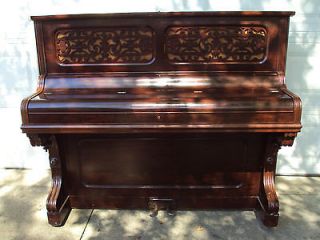 piano antique upright