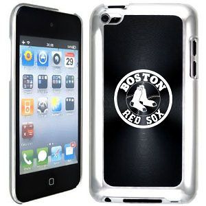 Black Apple iPod Touch 4th Generation 4g Hard Case Cover Boston Red
