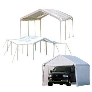 ShelterLogic 10x20 1 3/8 8 Leg Canopy Carport Port Cover Garage Tent