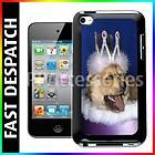 Crown Lying in Royal Bed Case Back Cover For iPod Touch 4th Gen