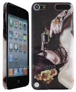 GUN HARD SHELL BACK CASE COVER SKiN FOR IPOD TOUCH 5 5TH GENERATiON