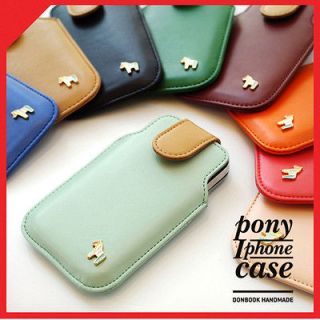 FREE colorful leather case pouch holster clip For Iphone 4 4s 3gs ipod