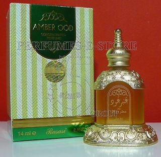 AMBER OUDH by Rasasi 14ML,concentra ted perfume oil,oriental Arabian