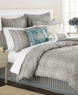 Martha Stewart Briercrest Queen 6 Piece Comforter Bed In A Bag Set NEW