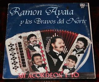 LP RAMON AYALA Y LOS BRAVOS DEL NORTE Mi acordeon y yo DLV 423