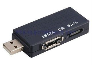 USB 2.0 TO Serial ATA SATA/eSATA Bridge Adapter For SATA Internal