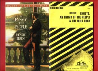 An Enemy of the People by Henrik Ibsen & Cliff Notes study guide