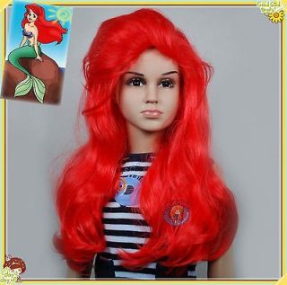 Ariel The Little Mermaid Children Halloween Cosplay Wig   CosplayDNA