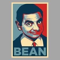 Mr. Bean Face Campaign Poster Rowan Atkinson Tee Shirt Adult S 3XL