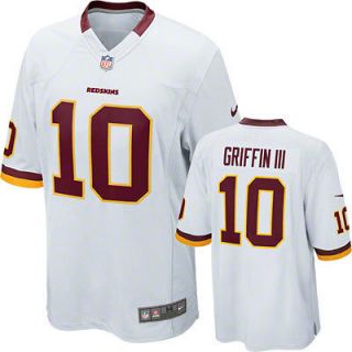 Robert Griffin III Jersey YOUTH White Washington Redskins by Nike