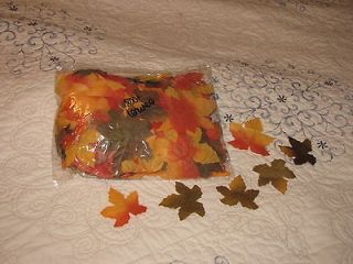 Newly listed Fall Leaves silk great for wedding New in bag approx 300