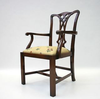 Antique Armchair Chippendale Elbow Chair Mahogany 19th Century Desk