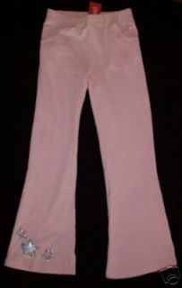 NWT $22 Girls Gymboree Schoolgirls Rock Pink Long Pants Silver Sequin