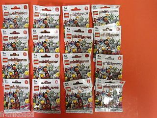 Brand NEW LEGO 16 SEALED BAG Collectible Minifigure col06 8827