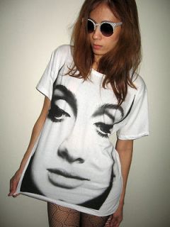 Audrey Hepburn 60s Mod New Wave Punk Rock T Shirt L