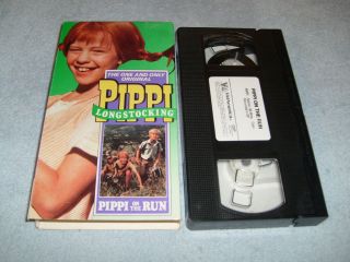 Pippi on the Run (VHS, 1977)   INGER NILSSON