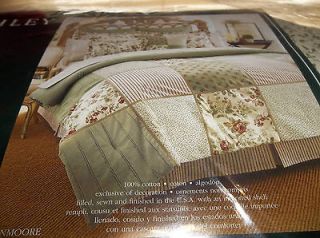 PC Laura Ashley Twin Comforter Set Sham & Bedskirt Sheets Glenmoore