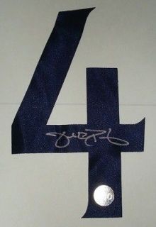 JAKE PEAVY Autographed Padres Jersey Number Lojo