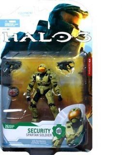 HALO 3 Series 4 Equipment Edition Security Spartan Soldier Action