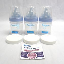NEW The First Years Breastflow Baby Bottles 5 oz