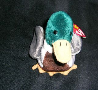 Ty Beanie Baby Jake the Mallard Duck 1997 BIRD