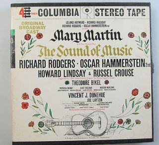 THE SOUND OF MUSIC   OR. BROADWAY CAST   MARY MARTIN   REEL TO REEL