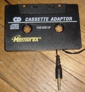 Memorex Cassette Player Adapter Car Connecting Tape for Discman iPod