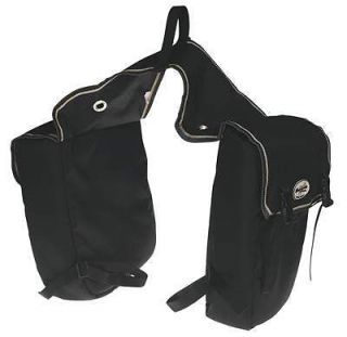 Thermal Saddle Bag horse tack Black/Tan