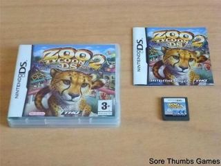 Zoo Tycoon 2 DS for Nintendo DS DSi 3DS ~FREE UK POSTAGE~