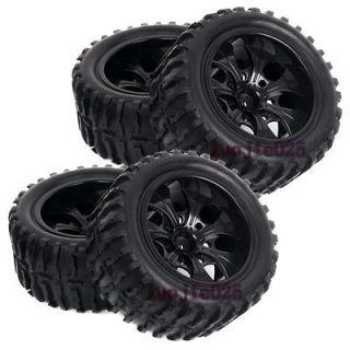 Truck Bigfoot Car Foam Tyre Tyres Tires & Wheel Rims black 88015