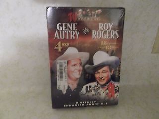 TV Classic Westerns: Gene Autry and Roy Rogers (DVD, 2005, 4 Disc Set)