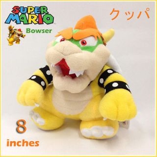 Bros Plush Bowser King of the Koopa Soft Toy Stuffed Animal Doll 8