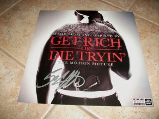Rich Or Die Tryin Signed Autographed LP CD Album Record Poster Flat