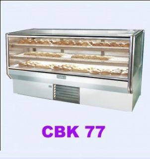 Leader Bakery Pastry Pie Display Case Counter Top Refrigerated 77