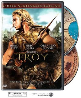 Troy 2 disc Widescreen Edition DVD Brad Pitt Orlando Bloom