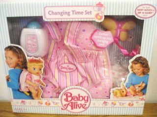 Baby Alive Changing Time set accessory pack diaper carrier bag toy