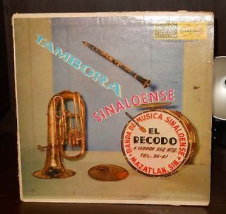 LP BANDA REGIONAL SINALOENSE EL RECODO Tambora sinaloense Vol. I