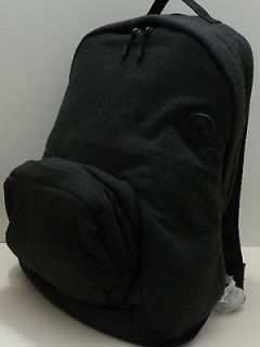 RLX Ralph Lauren Black/Dark Charcoal Fleece Soft Backpack RLX bag MSRP