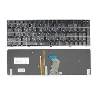 IBM lenovo ideapad Y580 W/Backlit & Frame keyboard RU/Russian Black