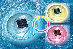 NEW Floating Solar Color Changing Pool Light