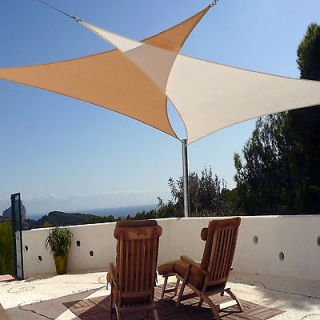 Shade Sun Sail Cover Canopy Triangle Square for outdoor patio backyard