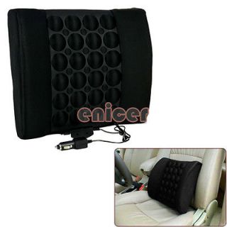 Car Electrical Back Office Lumbar Support Cushion Pillow With Massage