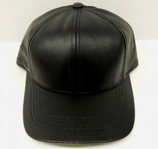 Leather Cap Velcro Adjust Baseball U.S.A Adjustable Ball Cap Hat